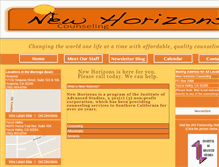 Tablet Screenshot of newhorizonsias.org